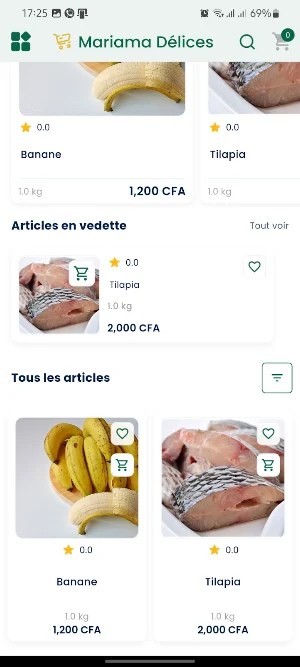 Mariama Délices Screenshot 1
