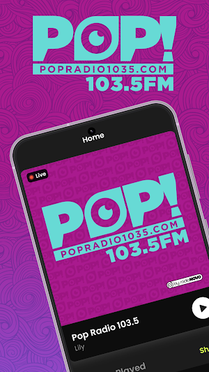 Pop Radio 1035 Screenshot 0