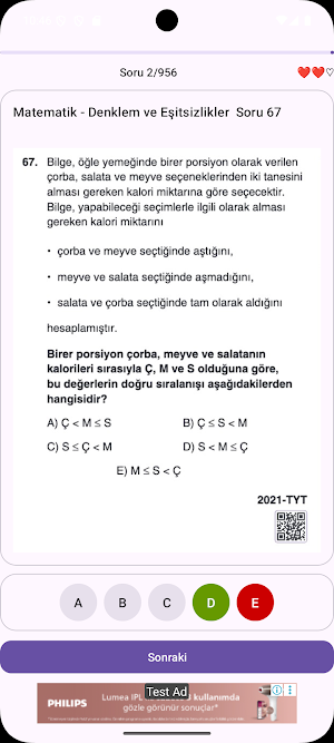 TYT Soruları Screenshot 2