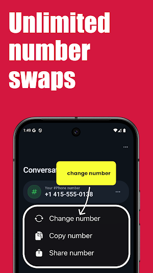 HashPhone: Second Phone Number Screenshot 2