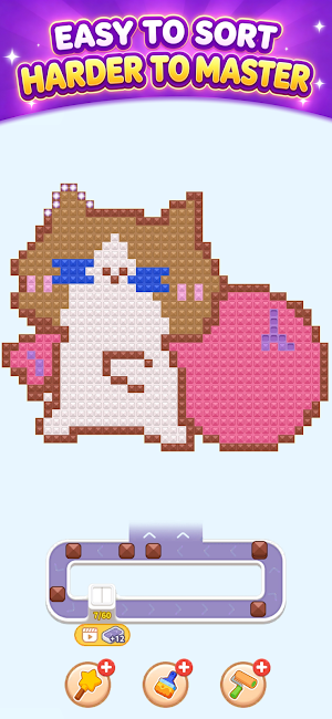 Jewel Coloring: Pixel Art Screenshot 1