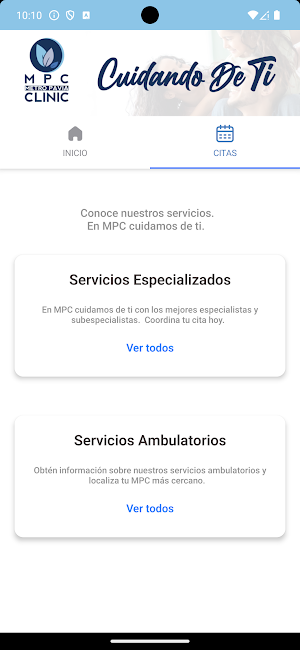Metro Pavia Clinic Patient Screenshot 3