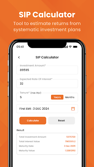 Aadhar Me EMI Loan Calculator Screenshot 2
