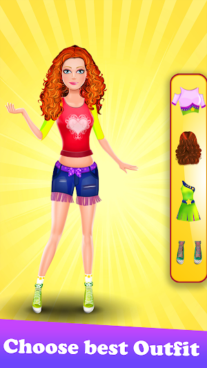 Fashion Party Dress Up Game Screenshot 0