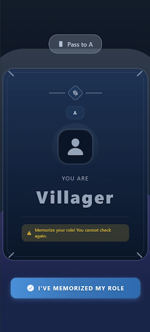 Mafia Game App Screenshot 3