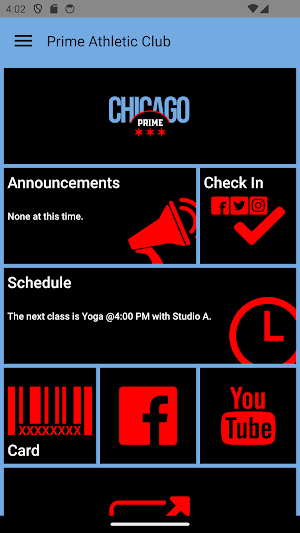 Prime Athletic Club Screenshot 1