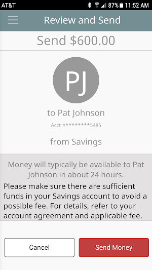 Nok Nok™ BankAuth Screenshot 1