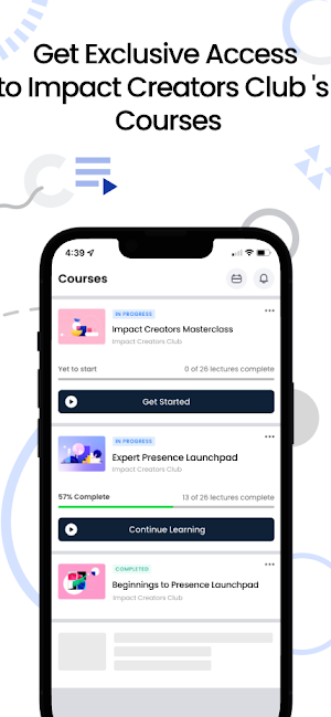 Impact Creators Club screenshot 6