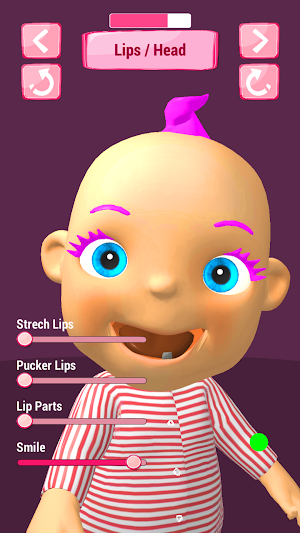 Baby Designer: My Talking Baby Screenshot 3