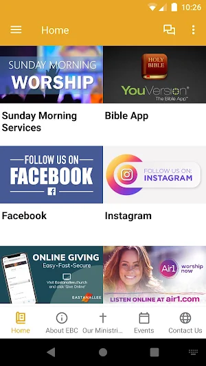 Eastanallee Baptist Church Screenshot 0