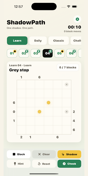 ShadowPath: Brain Logic Puzzle Screenshot 2