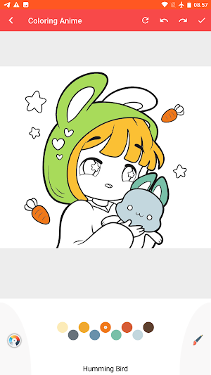 Anime & Manga Coloring Screenshot 1