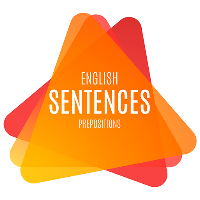 Learning English prepositions in sentences & words