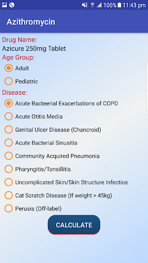 Drugscape dose calculator pro Screenshot 2