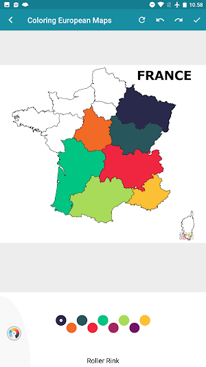 Europe Map : Coloring Screenshot 1