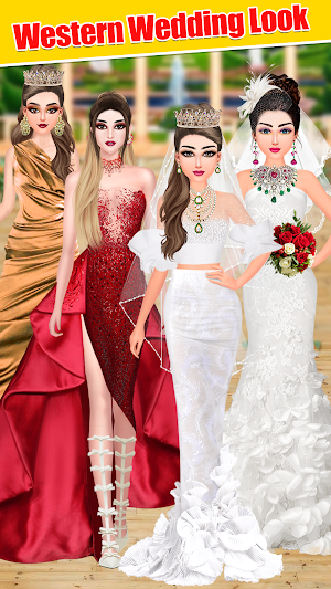 Bridal Makeup: Wedding Dressup Screenshot 3