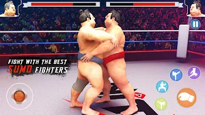 Sumo fighting 3D Wrestling Screenshot 1