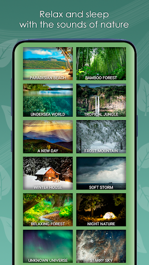 Nature sounds to relax and sleep Screenshot 0