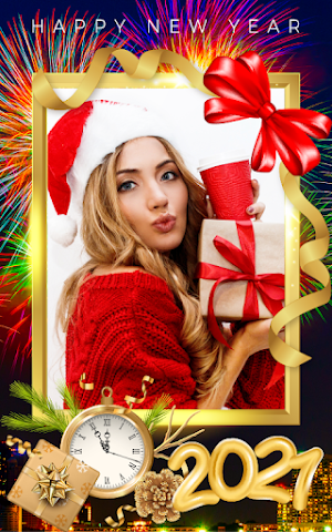 Happy New Year Photo Frame2021 Screenshot 0