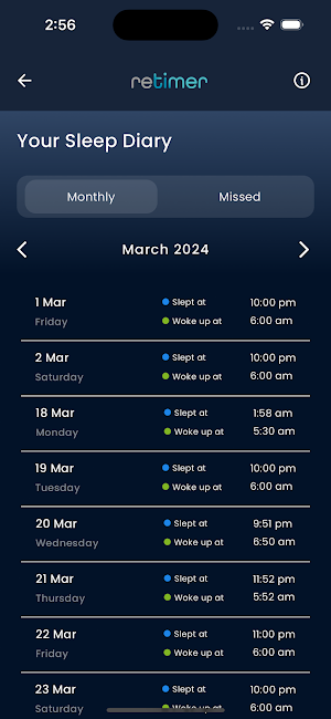 Retimer Screenshot 2
