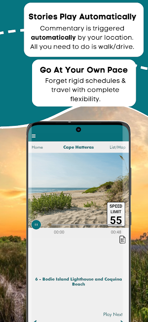 Outer Banks Audio Tour Guide Screenshot 2