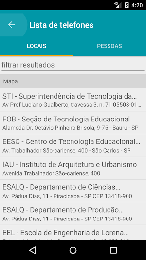 Guia USP Screenshot 3