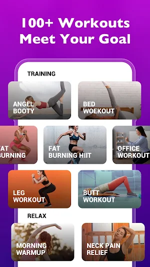 Workout for Women：Home Fitness Screenshot 1
