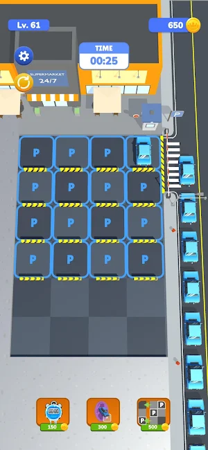 Parking Queue Screenshot 2