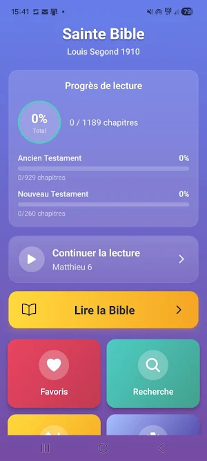 La Sainte Bible Louis Segond Screenshot 2