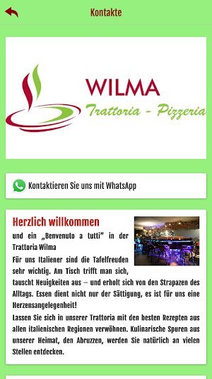Trattoria Wilma Frankfurt Screenshot 1
