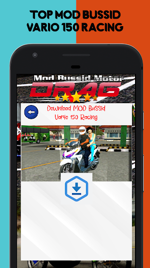 Mod Bussid Motor Drag Racing Screenshot 3