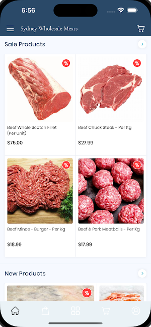 Sydney Wholesale Meats Screenshot 1