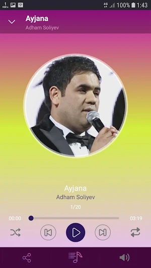 Adham Soliyev qo'shiqlari Screenshot 1
