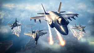 Sky Combat: war planes online simulator PVP Screenshot 1