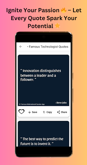 Famous Motivational Quotes Screenshot 2