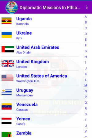 Diplomatic Missions In Ethiopi Screenshot 0