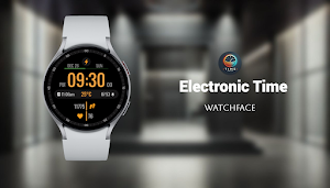 Electronic Time - watch face Screenshot 0