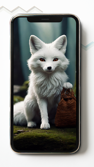 White Fox HD Wallpapers Screenshot 1