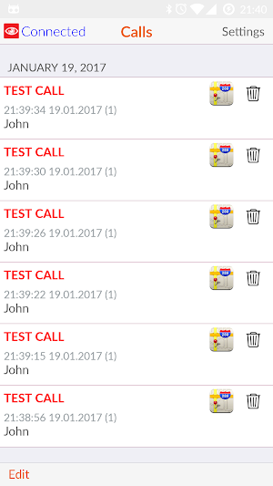 CallMaster Receiver Screenshot 0