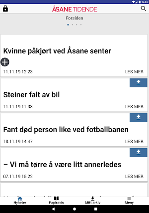 Åsane Tidende Screenshot 2