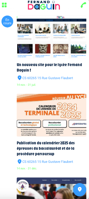 LYCEE FERNAND DAGUIN Screenshot 3