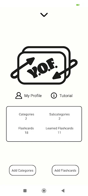 YOF - Your Own Flashcards Screenshot 0
