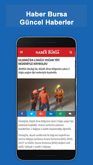 Haber Bursa | Bursa Haber Son  Screenshot 2