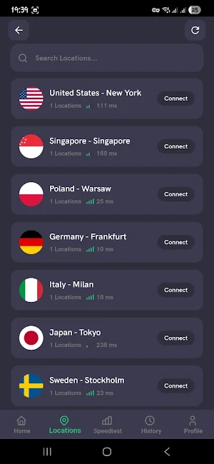 ZenVault VPN Screenshot 1
