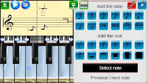 Piano Studio Screenshot 2