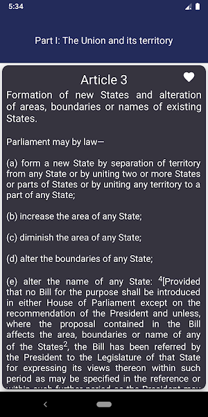 Indian Constitution Offline Screenshot 3