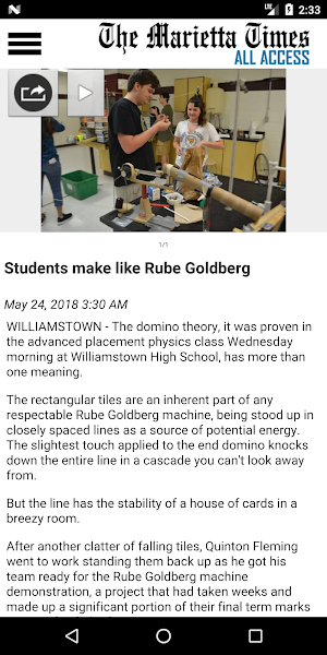 The Marietta Times All Access Screenshot 3