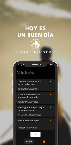 Vida estoica: Diario filosofía Screenshot 0
