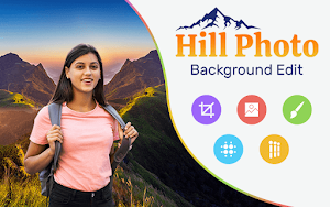 Hill Photo Background Editor Screenshot 0