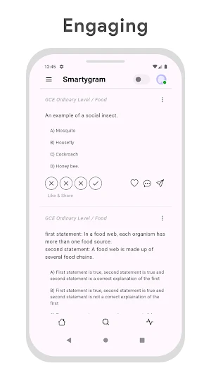 Smartygram - Study. Fun. Share Screenshot 0